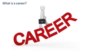 What is a career?
