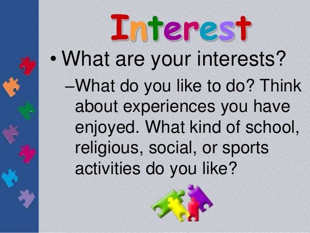 what is your interest