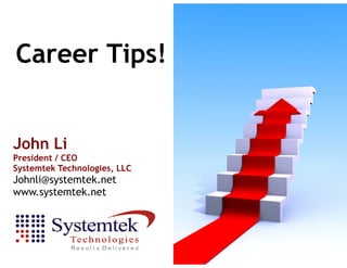 Career Development Presentation Systemtek