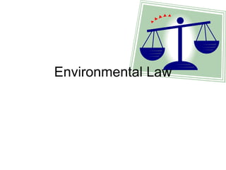 Environmental Law 
