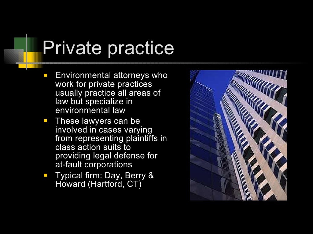 Career Environmental Lawyer