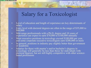 Photo inspiration: Picture Idea: Career Environmental Toxicologist