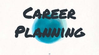 Career
Planning
12
 