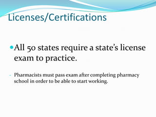 PCAT (Pharmacy College Admissions Test) scores