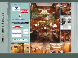 Facility Consulting Client List POLO | RALPH LAUREN 