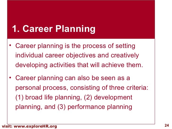 Career Development And Life Planning