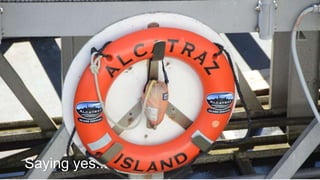 Saying yes...
 