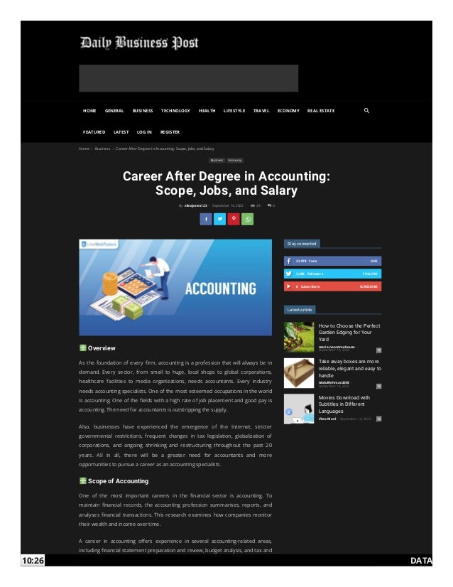 Types of Jobs with Accounting Degrees Accountant Careers