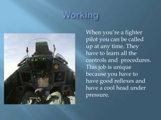 Air Force fighter pilot career | PPTX