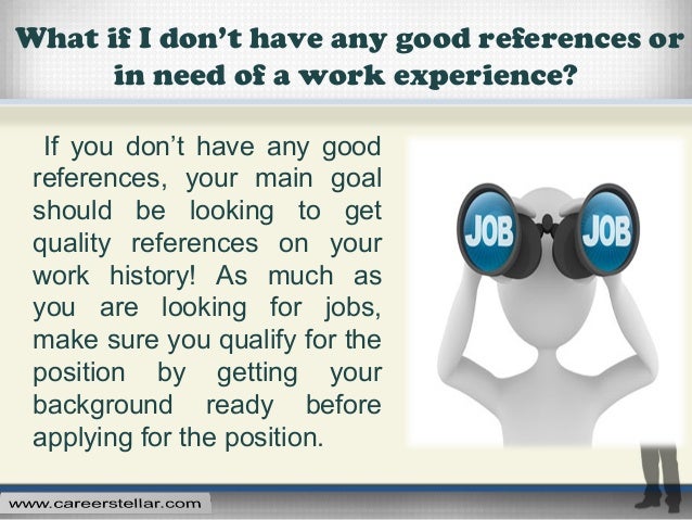 good references for jobs