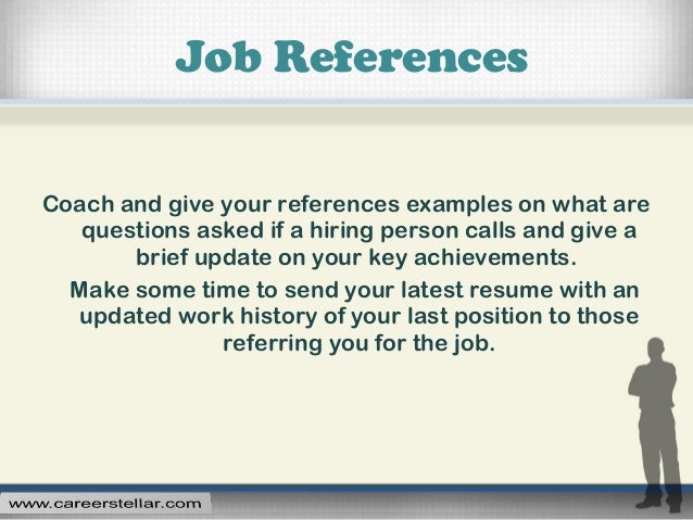 job references examples