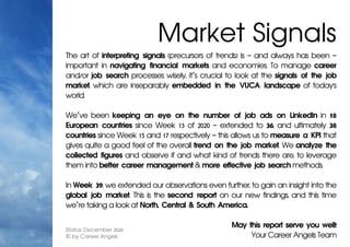 Market Signals – Special Report (Americas)