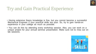 Career as a Mechanical Engineer | PPT