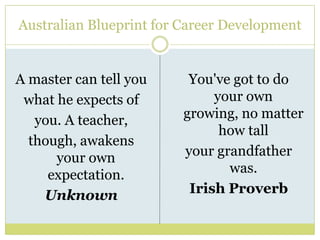 “Australia’s future depends upon each citizen having the necessary knowledge, understanding, skills and values for a productive and rewarding life in an educated, just and open society.”The Adelaide Declaration on National Goals for Schooling the in the Twenty-First Century, Preamble, 1999.