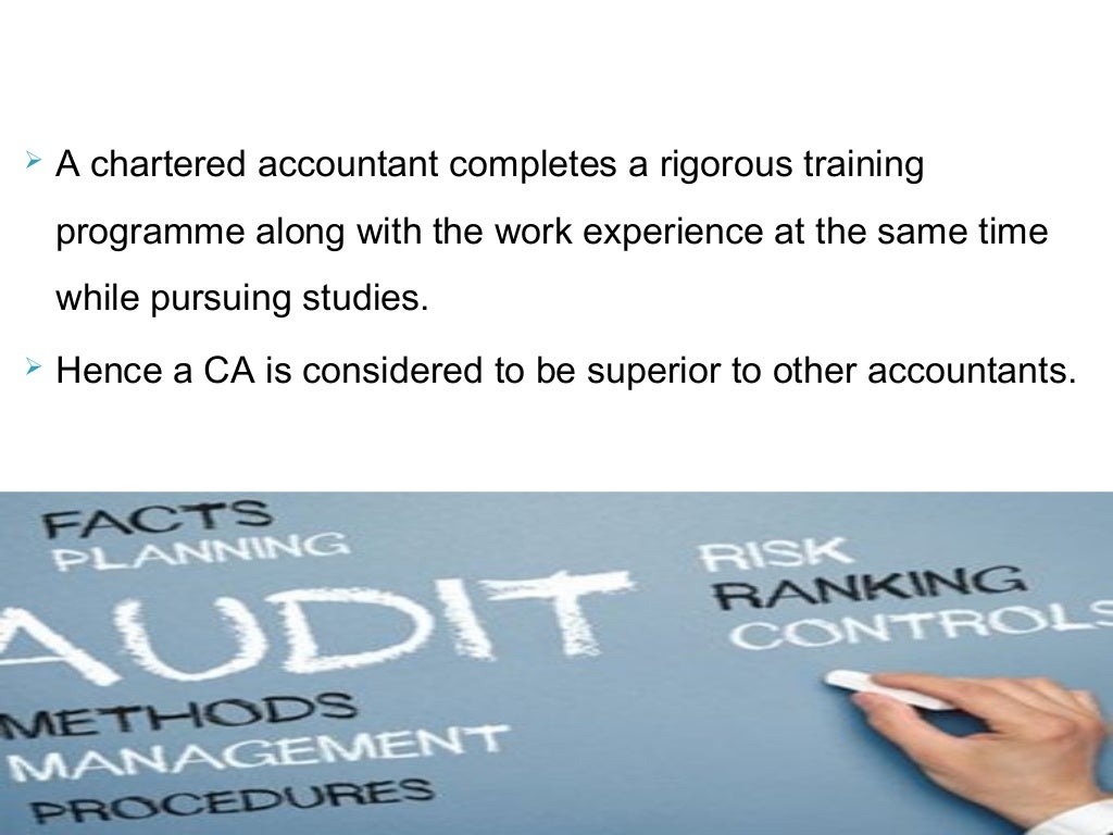 Career benefits of chartered accountant