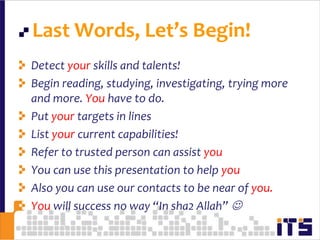 Last Words, Let’s Begin!How many of you willing to be:Software EngineerERP Business ConsultantQuality Test EngineerDatabase AdminSystem AdministratorWeb/Graphic DesignerTeacher / InstructorSupport92