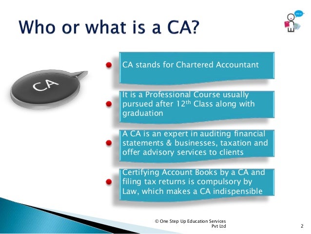 What Is A Chartered Accountancy? – FNUYV