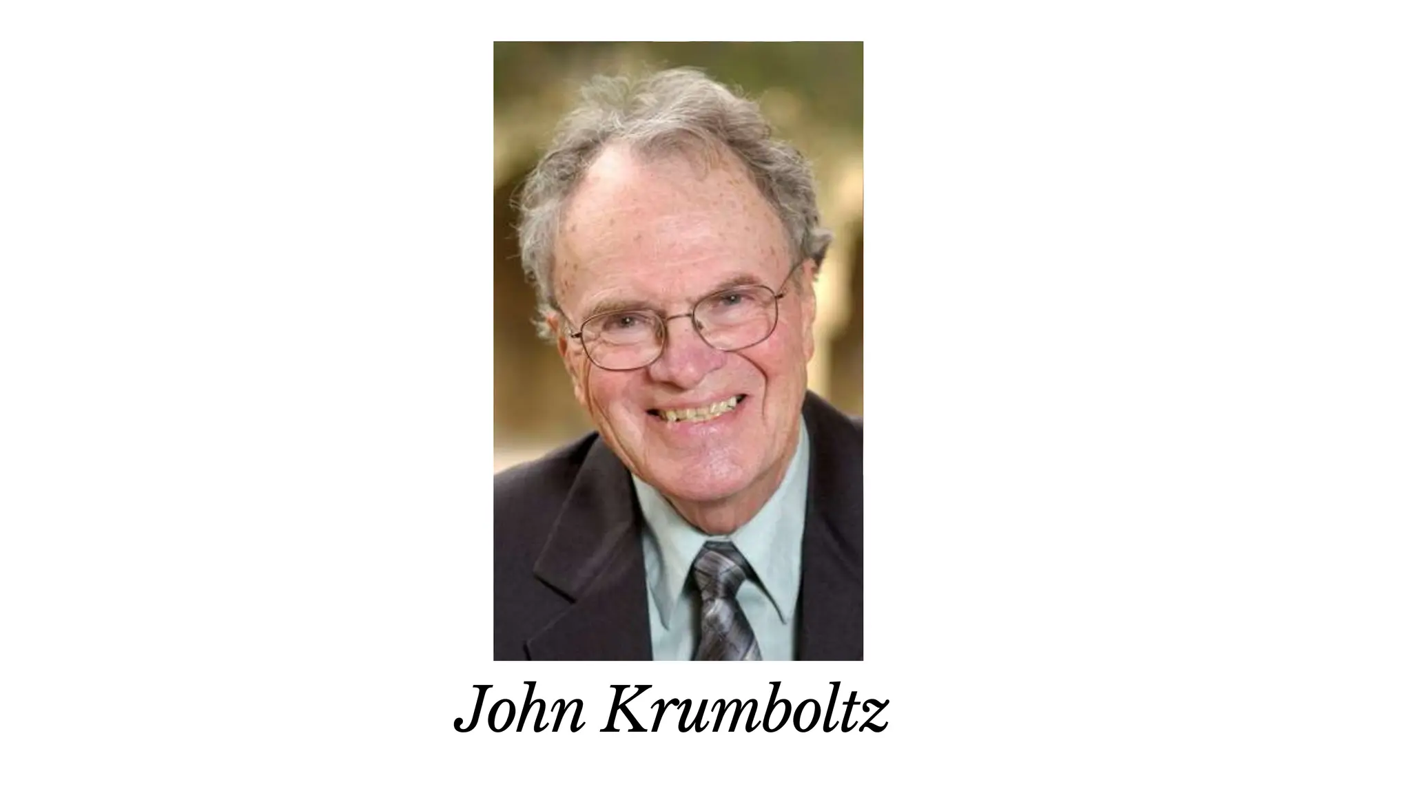 John Krumboltz
 