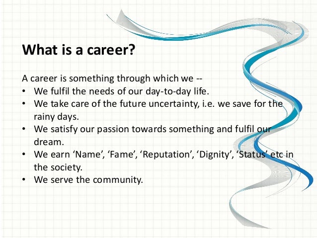 what is a successful career