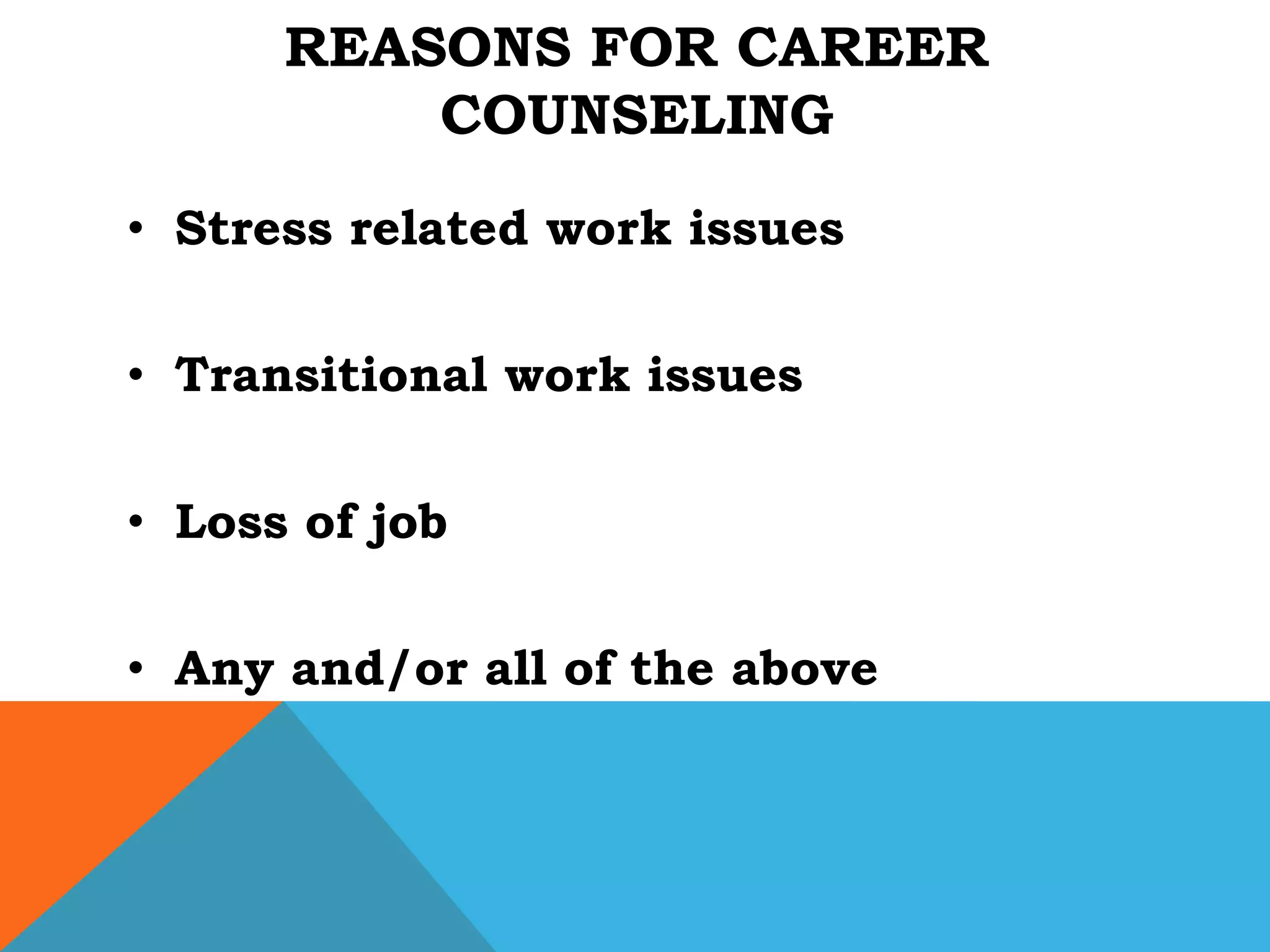 Career counseling powerpoint | PPTX