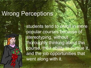 Wrong Course Career counseling presentation | PPTX