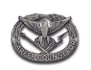 Career Counselor Badge Earned 1995