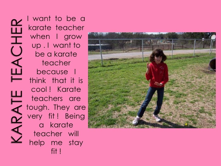i want to be a teacher because