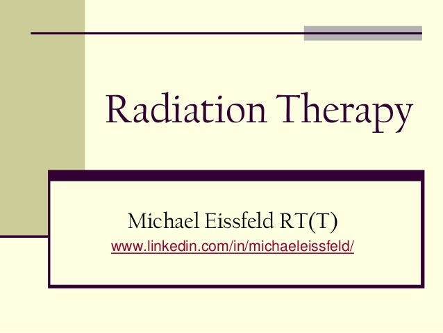 Career Day Become A Radiation Therapist