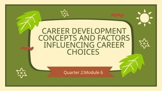 career development, personal development topic | PPTX