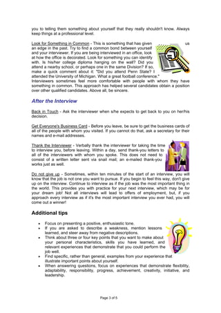 Career development interviews | PDF