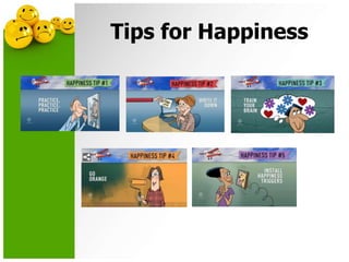 Tips for Happiness
 