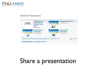 Share a presentation
 