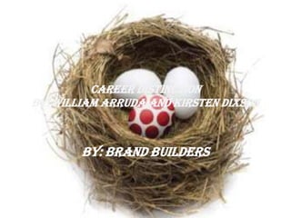 Career DistinctionBy: William Arruda and Kirsten Dixson By: Brand Builders 