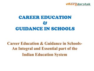 Career education & guidance in schools | PDF
