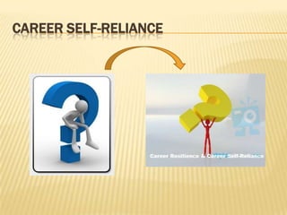 CAREER SELF-RELIANCE
 