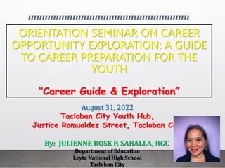 CAREER EXPLORATION 101.pptx