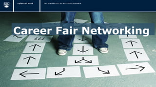Career Fair Networking
 