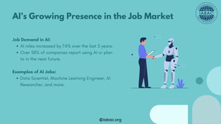Career Growth with a Certificate in Artificial Intelligence | IABAC | PDF