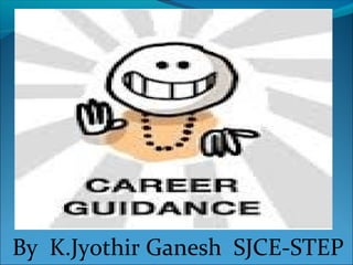 By K.Jyothir Ganesh SJCE-STEP
 