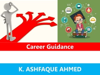 Career Guidance
K. ASHFAQUE AHMED
 