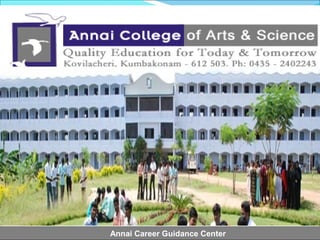 Annai Career Guidance Center
 