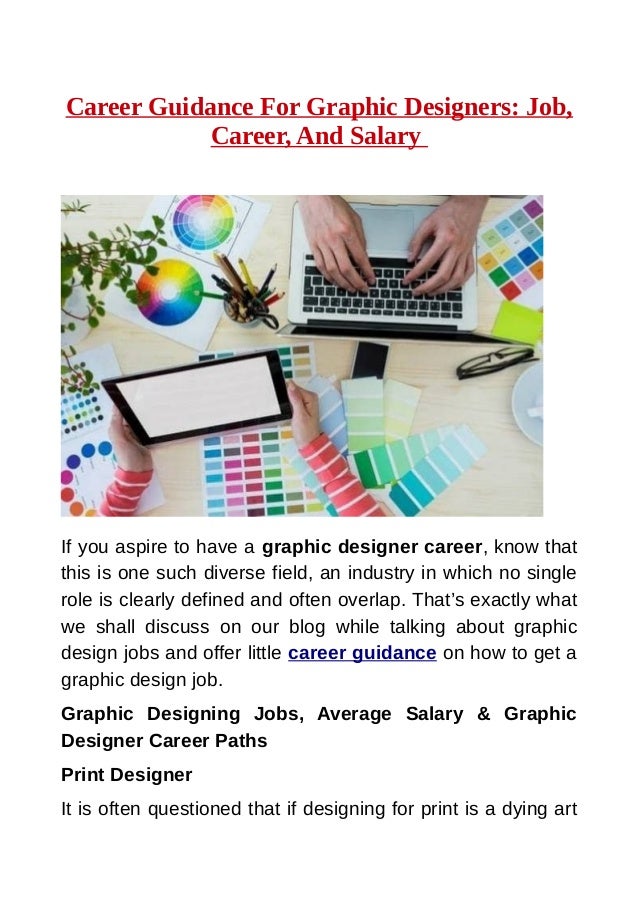 Career guidance for graphic designers jobs, career and salary