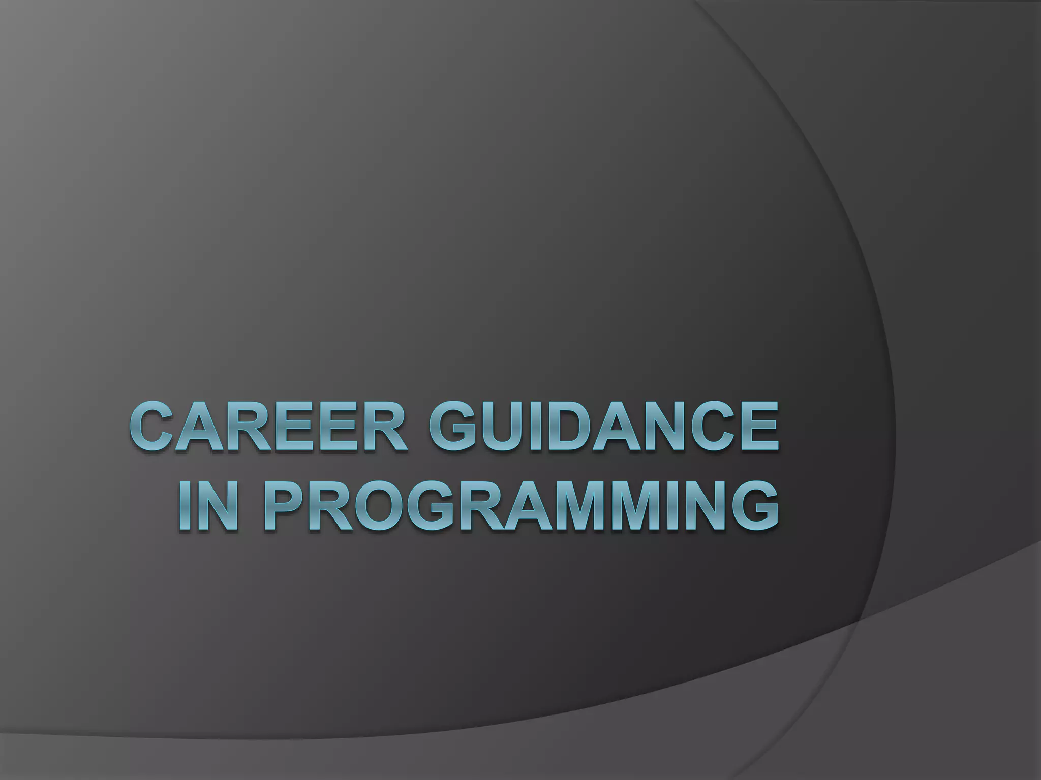 Career Guidance IN Programming.pptx