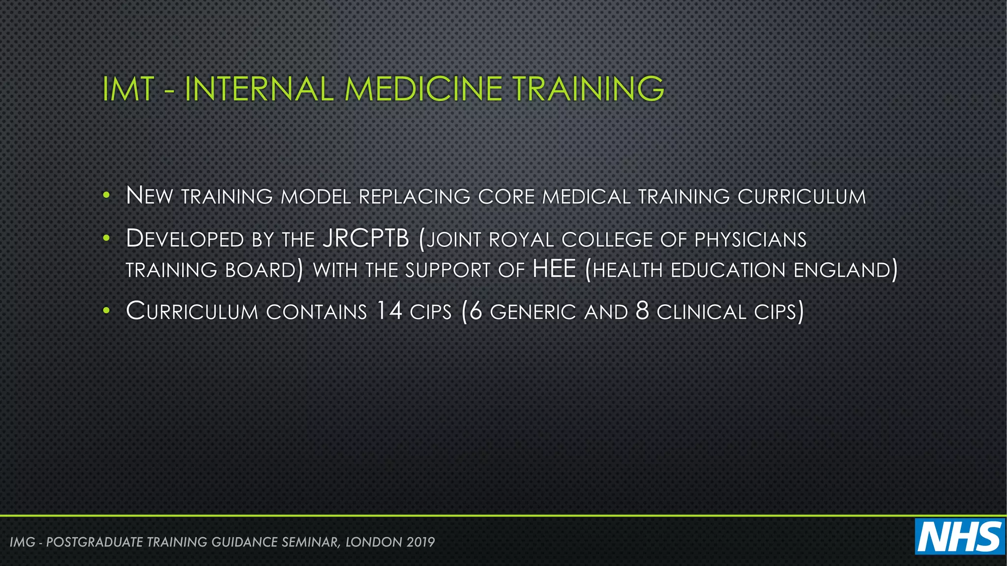 Internal Medicine Training UK | PPT