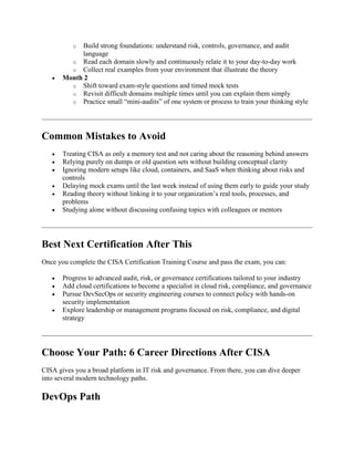 Career Guide to CISA Certification Training Course for Engineers.pdf