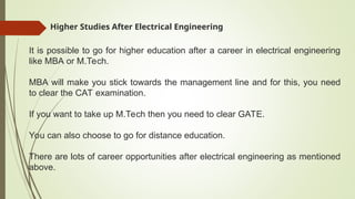 Career in Electrical Engineering -DrPSB-TandP.ppt