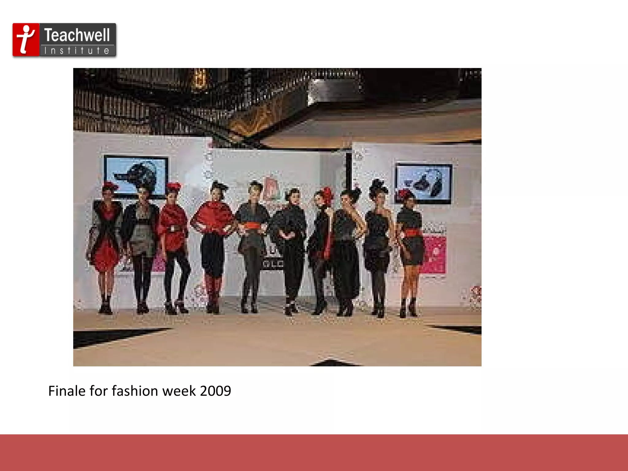 Finale for fashion week 2009 