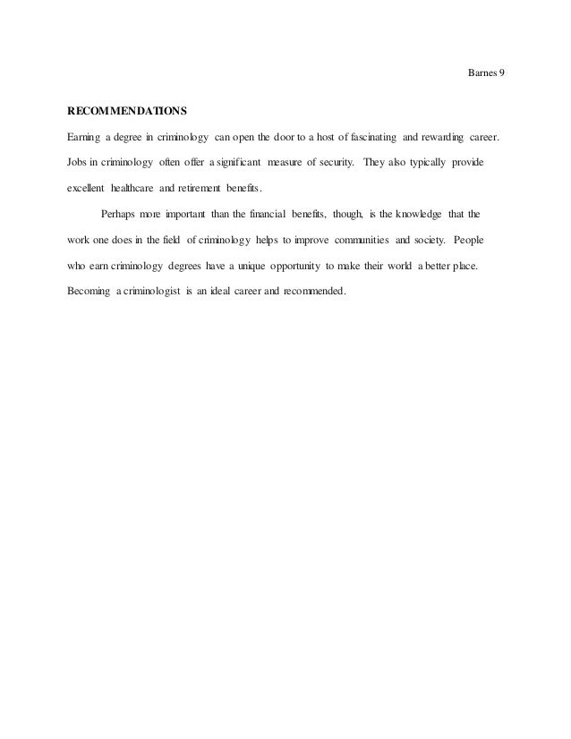 criminology jobs with a criminology degree
