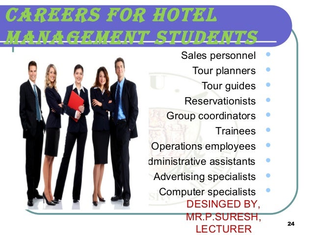 job for tourism students