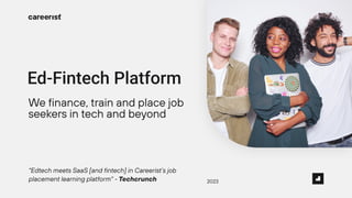 Pitch Deck Teardown: Careerist's $8M Series A deck
